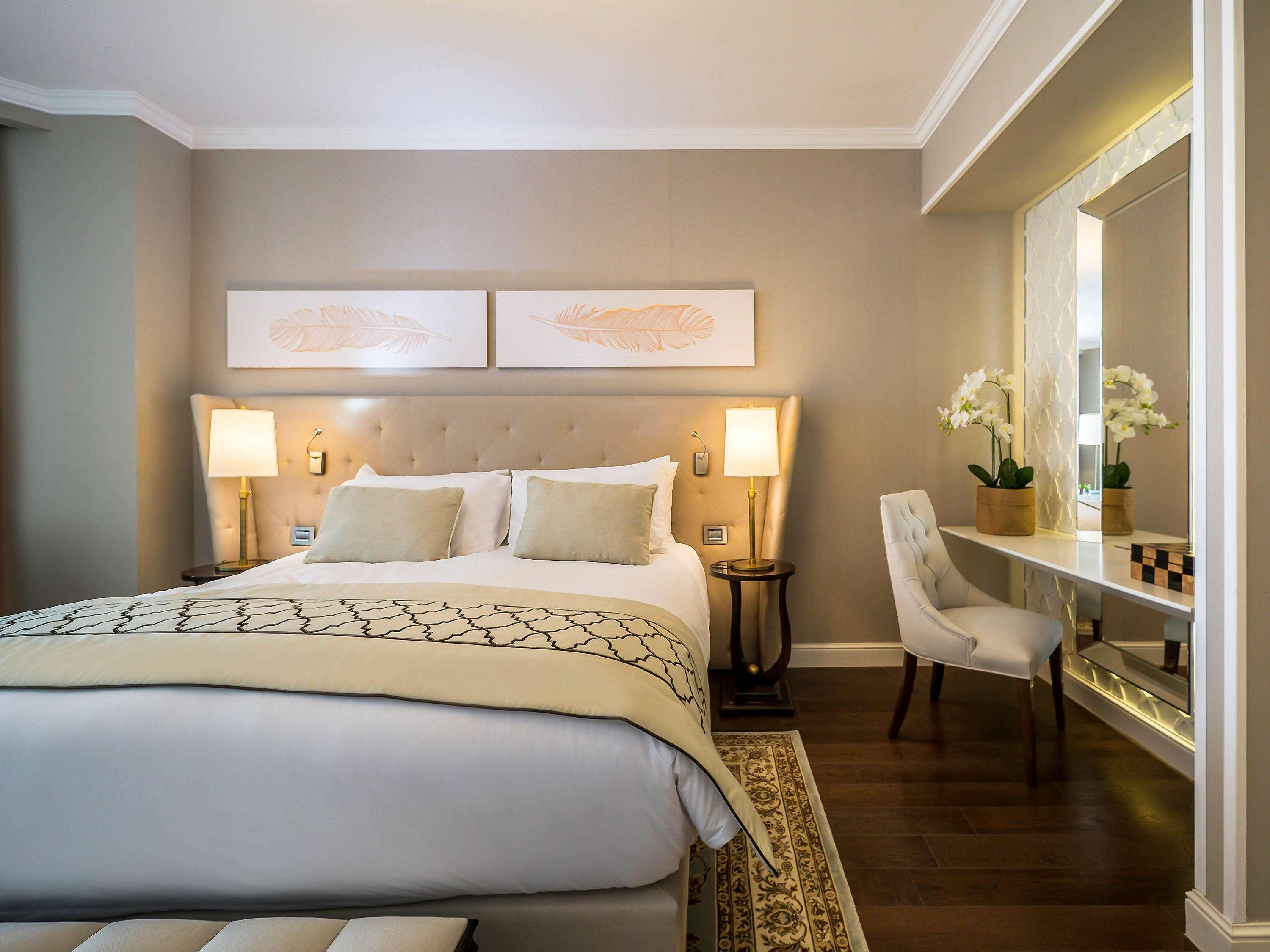 David Tower Hotel Netanya By Prima Hotels - 16 Years Plus Eksteriør billede A bedroom at the Mandarin Oriental, London