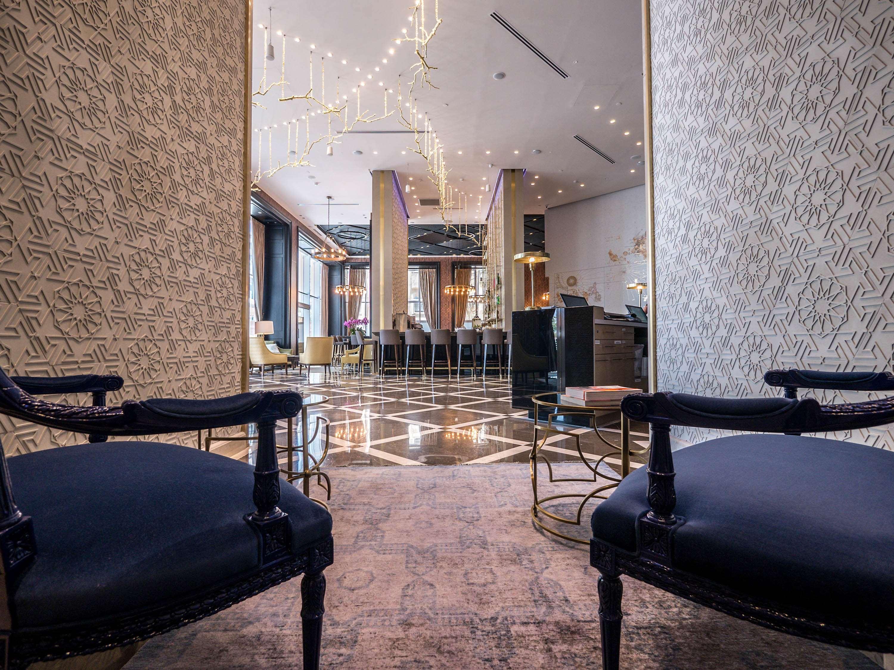 David Tower Hotel Netanya By Prima Hotels - 16 Years Plus Eksteriør billede The lobby of the hotel