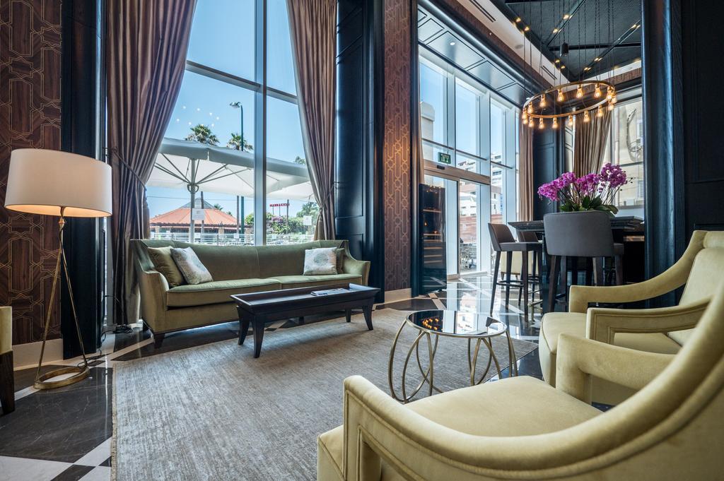 David Tower Hotel Netanya By Prima Hotels - 16 Years Plus Eksteriør billede The hotel's lobby