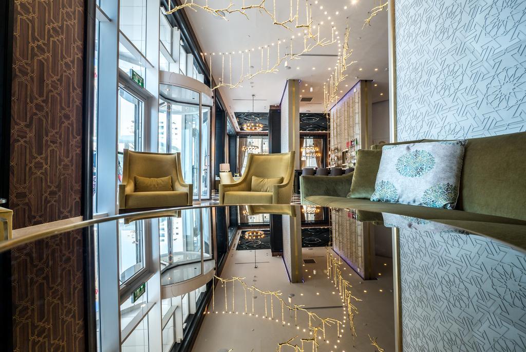 David Tower Hotel Netanya By Prima Hotels - 16 Years Plus Eksteriør billede The interior of the lounge