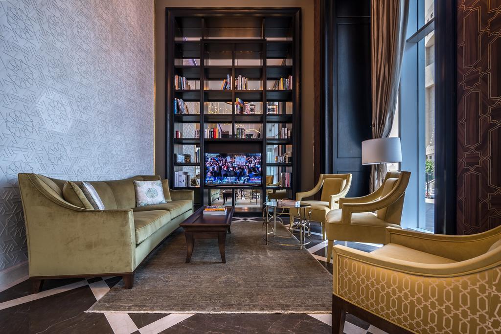 David Tower Hotel Netanya By Prima Hotels - 16 Years Plus Eksteriør billede Library at the hotel