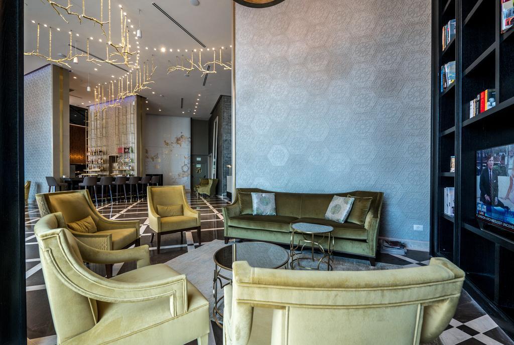 David Tower Hotel Netanya By Prima Hotels - 16 Years Plus Eksteriør billede Library