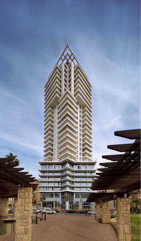 David Tower Hotel Netanya By Prima Hotels - 16 Years Plus Eksteriør billede The building in 2014